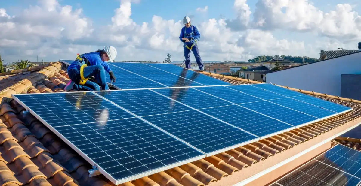 Installation panneaux solaires Ostwald